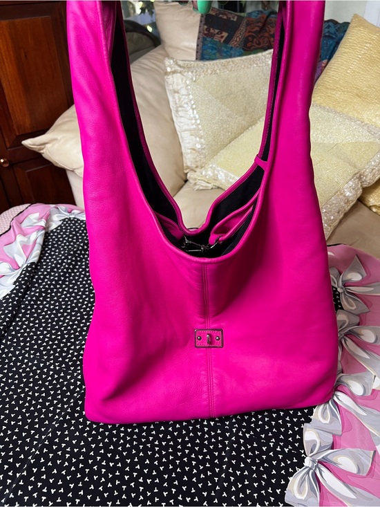 Loewe Handbags - LOEWE Hobo Callie Lock Lambskin Tote Handbag
